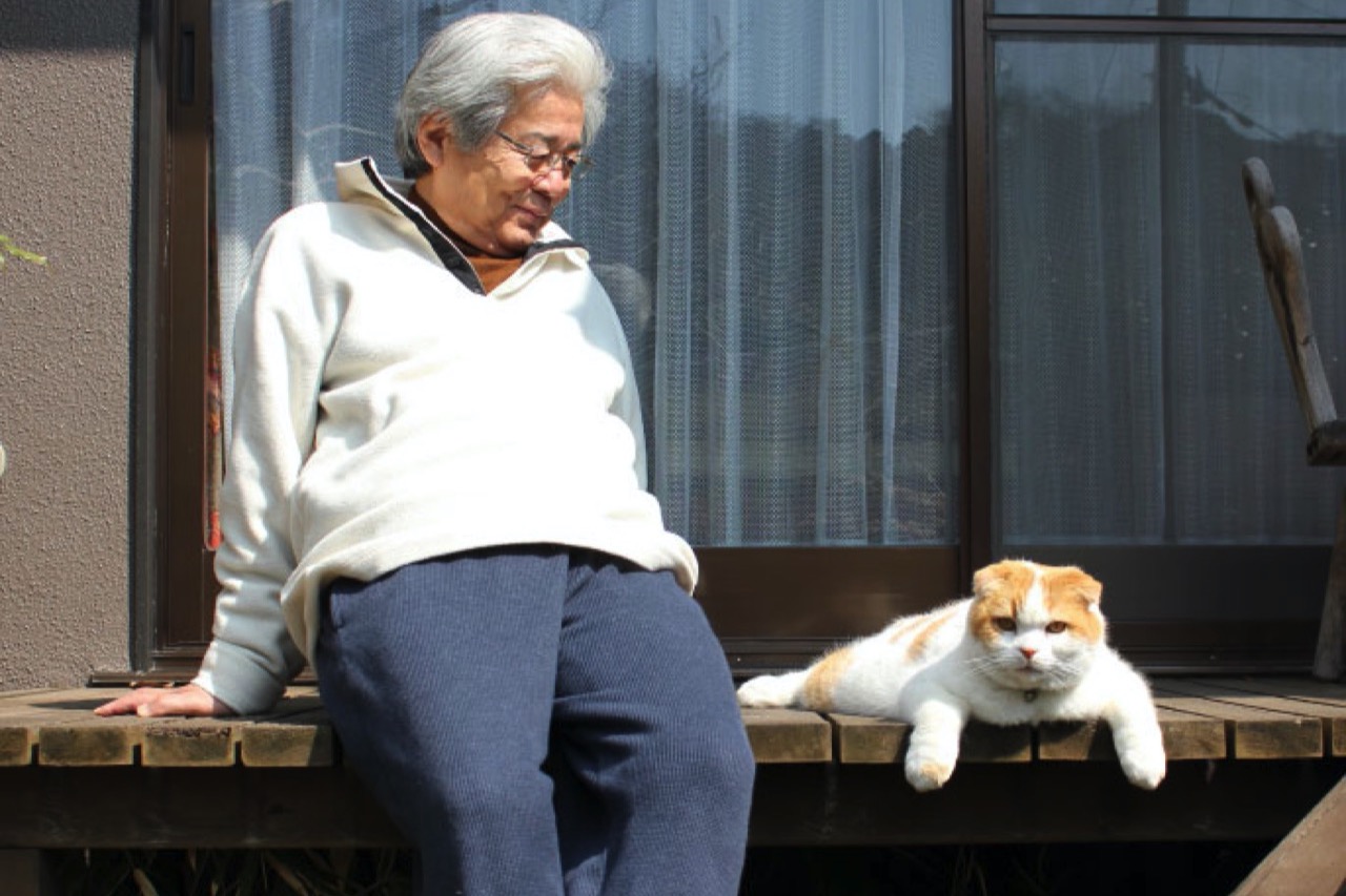 まるはきっとそこにいる『まると養老先生 ことばと写真展 「そこに