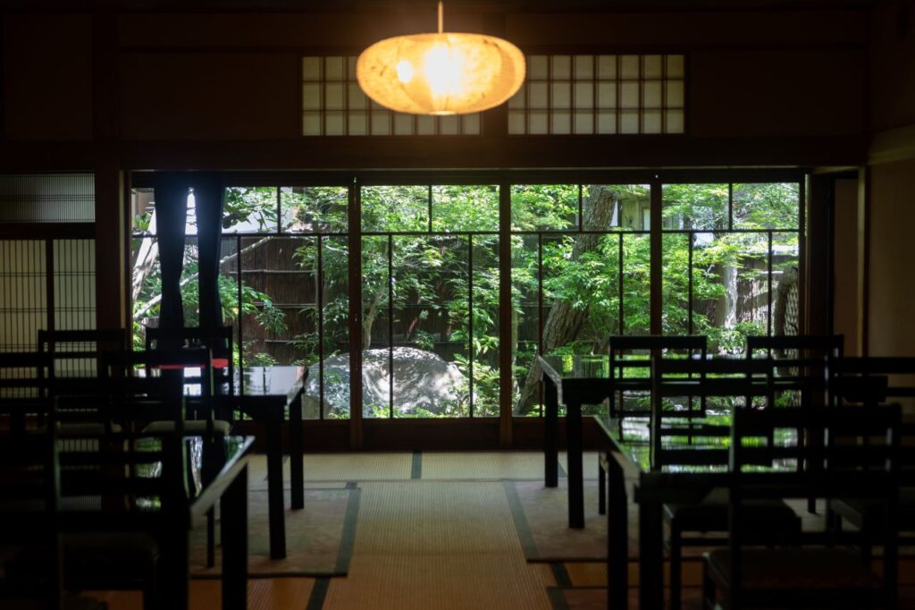 Interior view of Rokujuan
