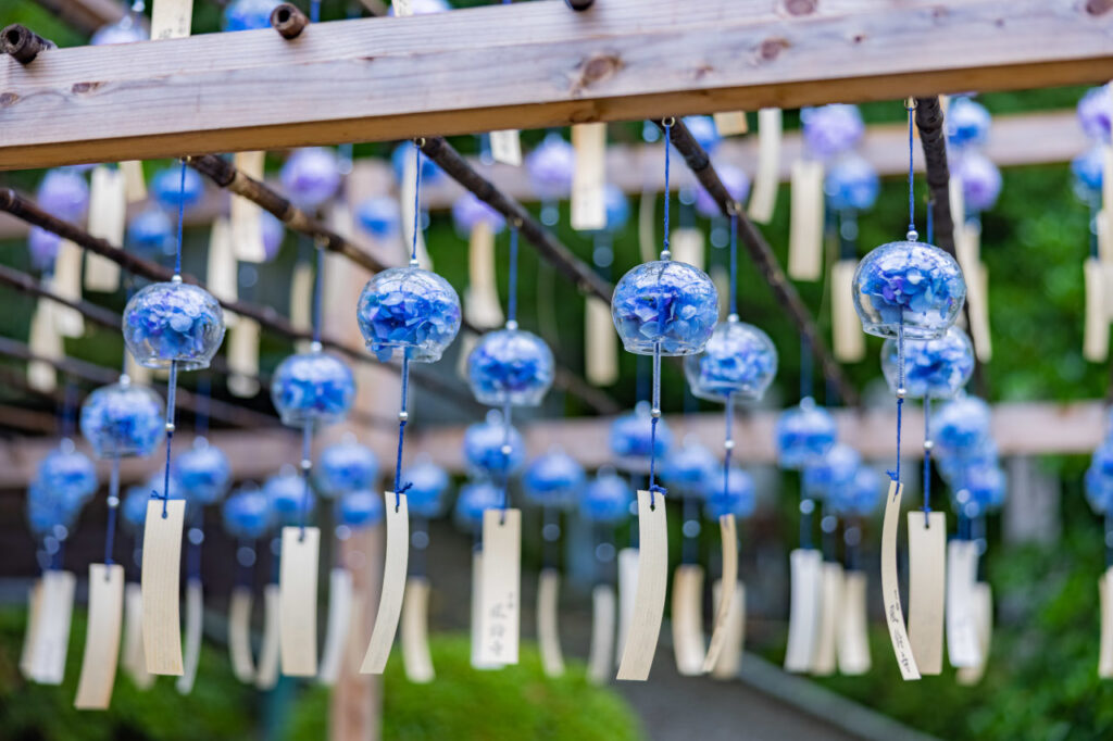 Wind Bell Festival at Shoju-in Temple