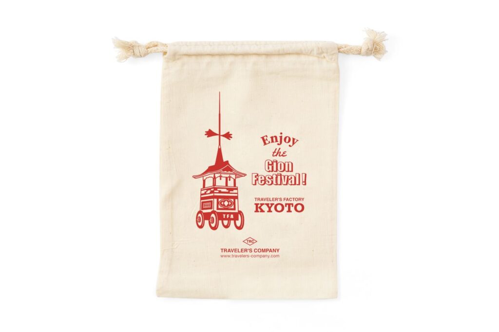 TRAVELER'S FACTORY Gion Festival Limited Cotton Bag