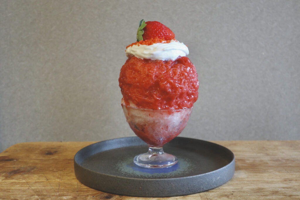 宇治餐厅草莓冰
