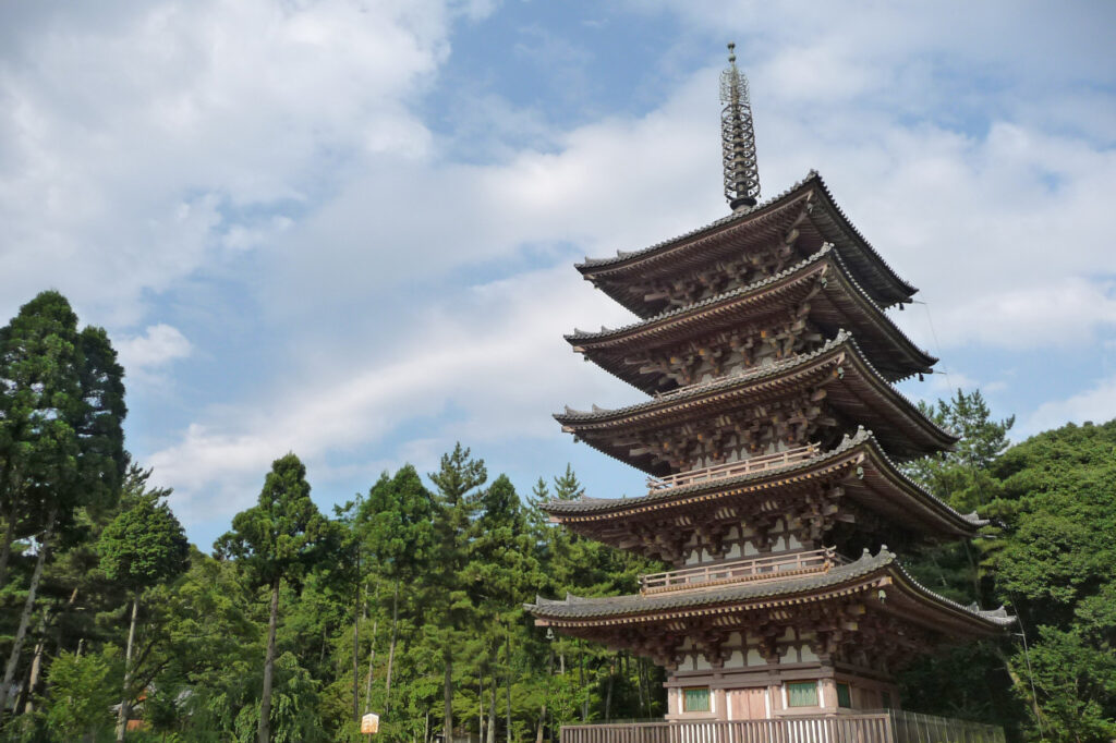 Five-story pagoda of Daigoji Temple