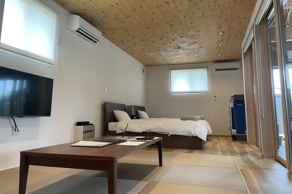 NEST Biwako Interior view of bedroom