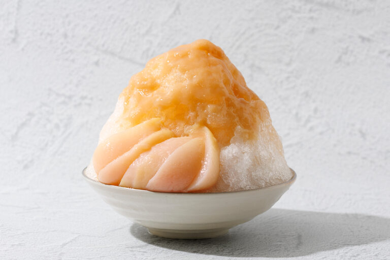 Hyssop 桃のかき氷