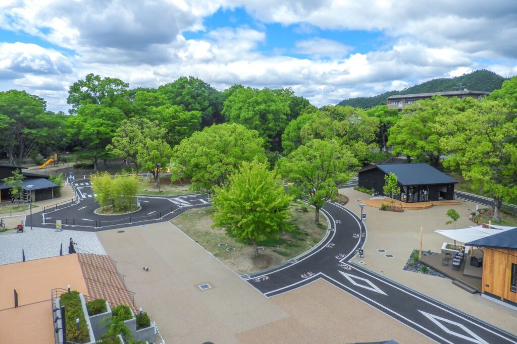 Omiya Traffic Park Overall view