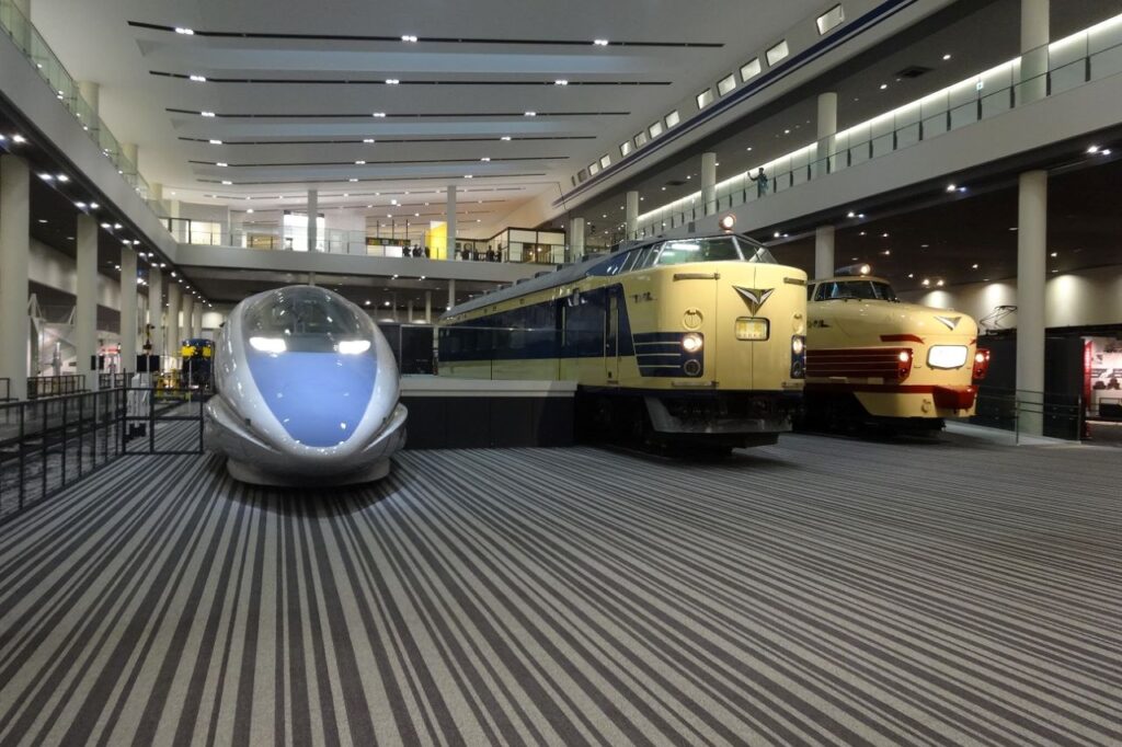 Kyoto Railway Museum Interior view