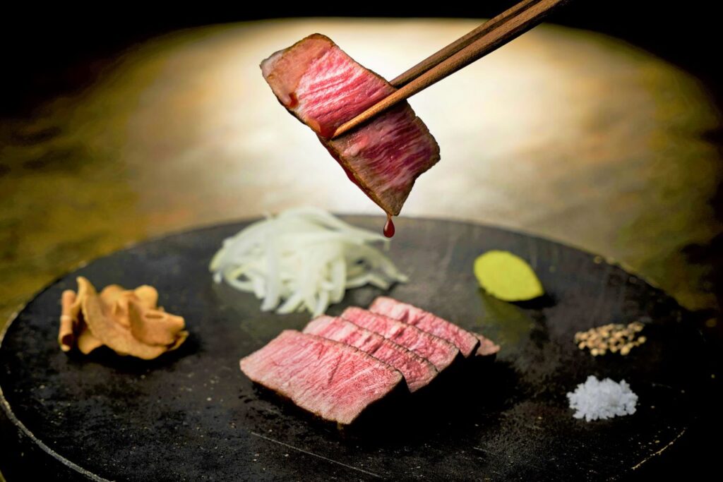 Le teppanyaki　料理