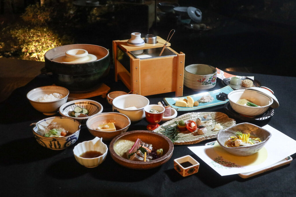 Kikusui "Yudofu Kaiseki" at Nanzenji approach