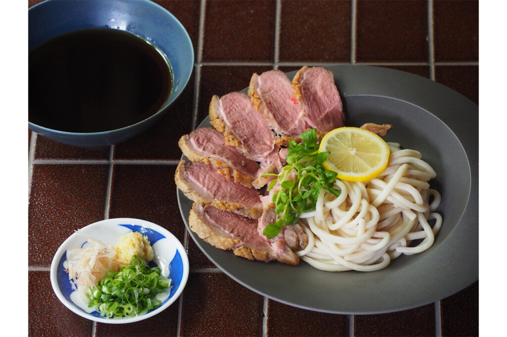 和レ和レ和 アラシヤマ　京鴨昆布水つけうどん