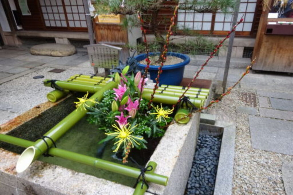 Nishiki Tenmangu Shrine Famous Water