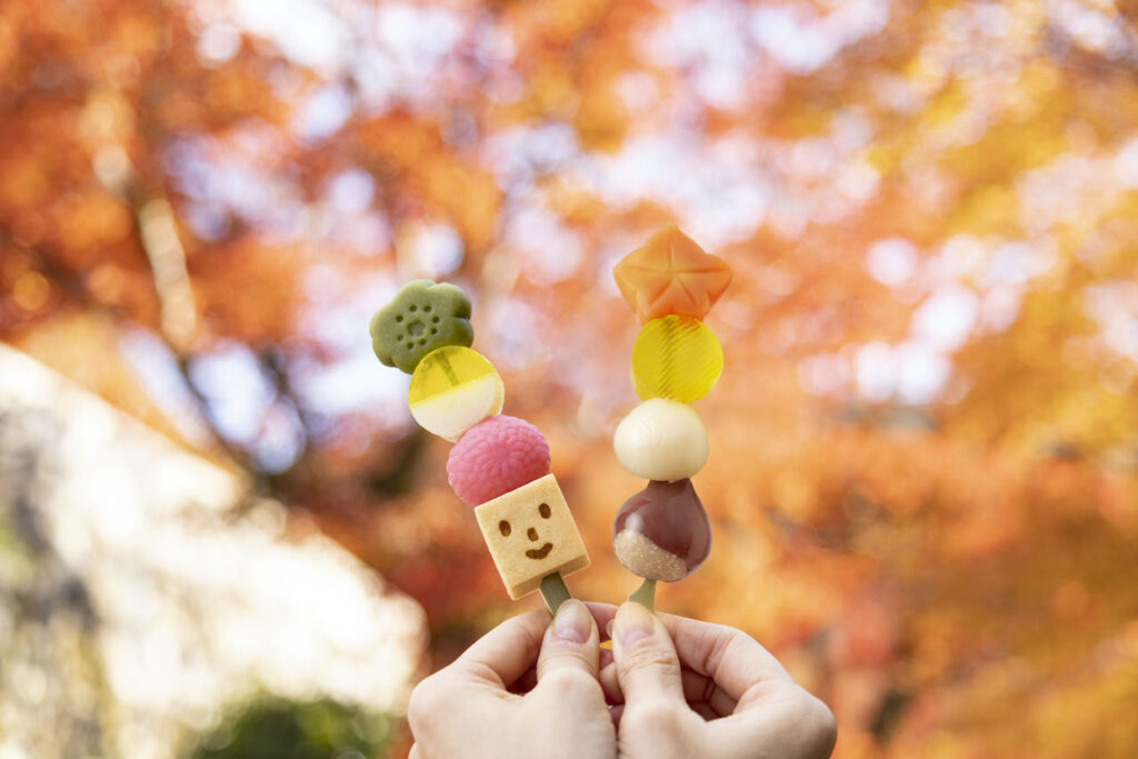 Itoken / SOU・SOU Shimizu Store's Japanese sweets on skewers