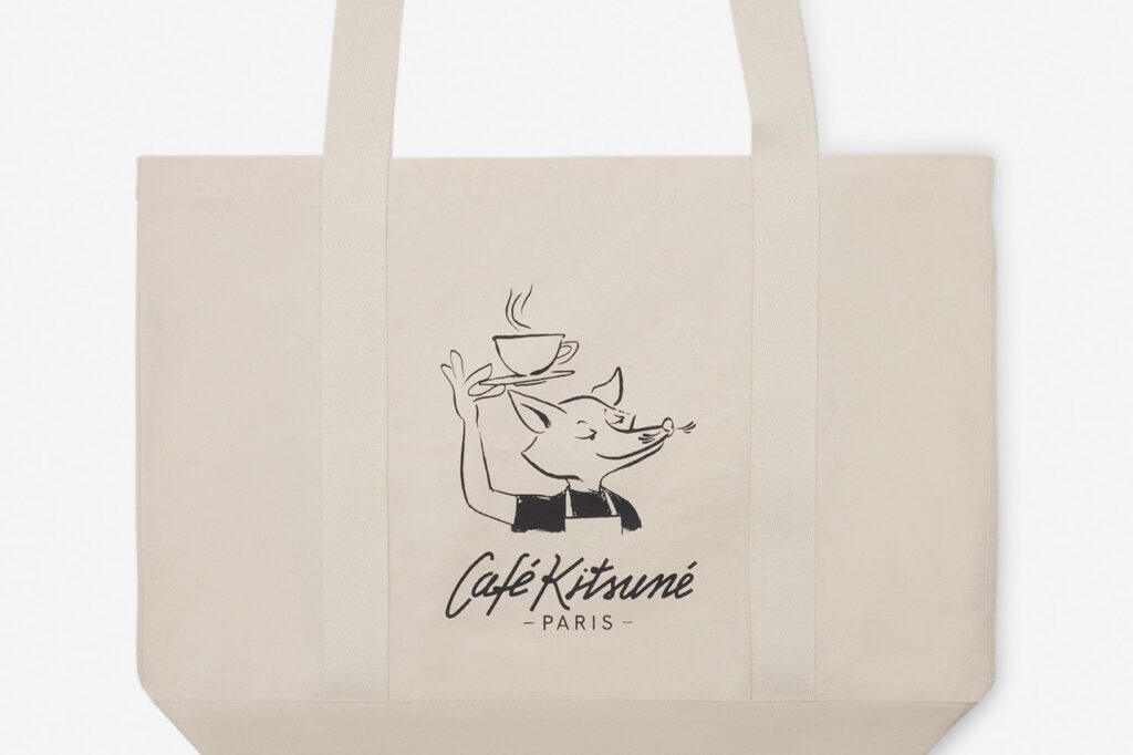 Café Kitsuné Kyoto tote bag