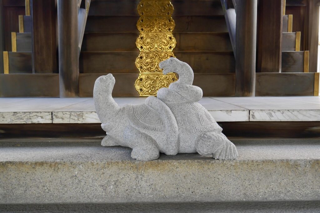 玄武神社　玄武像