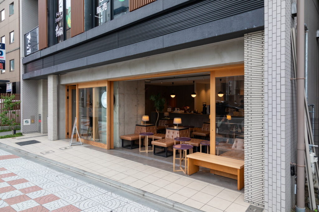 tsumugi cafe exterior