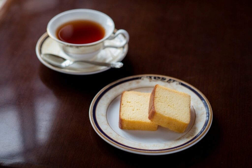 アサヒグループ大山崎山荘美術館　ケーキ