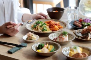 Buffet at Umekoji Potel Kyoto