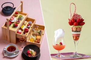 Kyoto Brighton Hotel Strawberry Afternoon Tea & Parfait